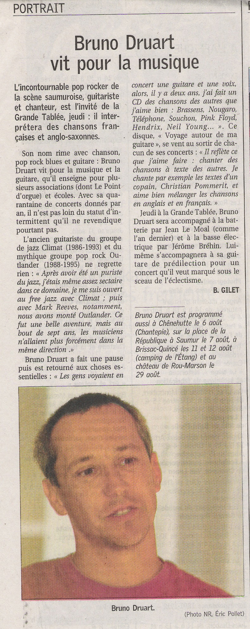 Aricle de Presse